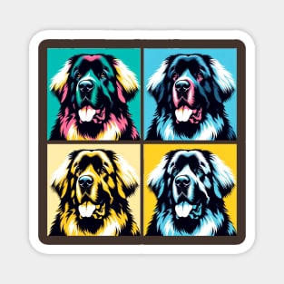 Leonberger Pop Art - Dog Lover Gifts Magnet