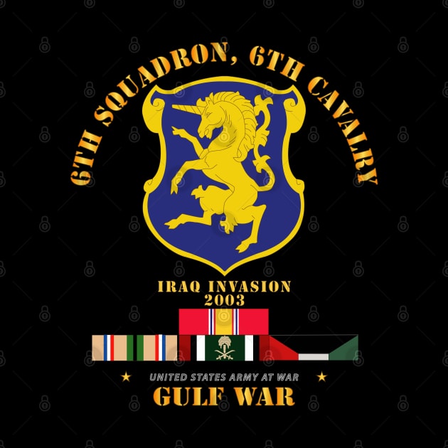 6th Sqdrn - 6th Cav Gulf War w SVC by twix123844