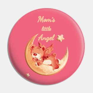 Mom´s little angel Pin