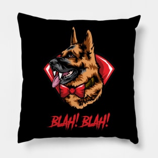 Halloween German Shepherd Vampire Pillow