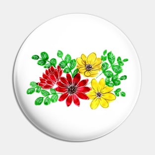 Florals Pin