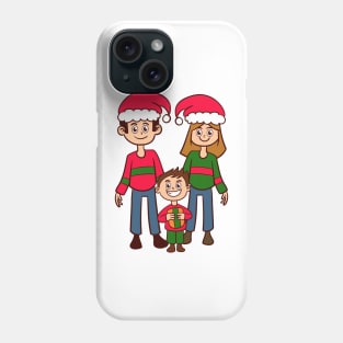 chrismas family Phone Case