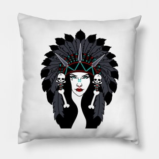 Goth Girl Pillow