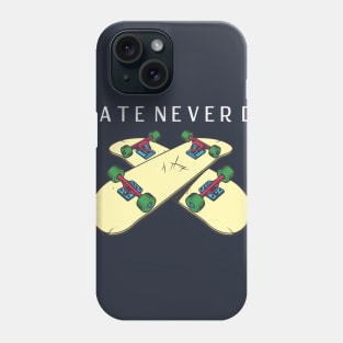 skate never die Phone Case