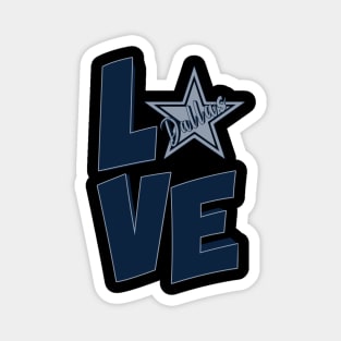 Love Dallas Cowboys Magnet