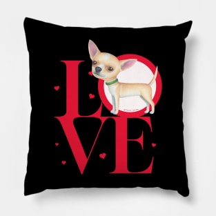 Chihuahua Love Pillow