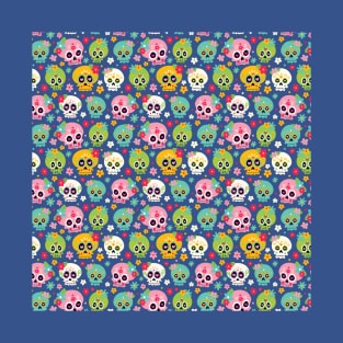 Colorful Sugar Skulls T-Shirt