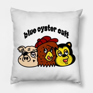 blue oyster cult Pillow