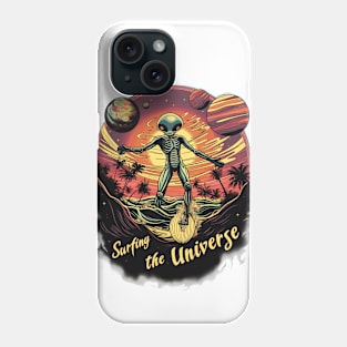 Alien surfing 88064 Phone Case