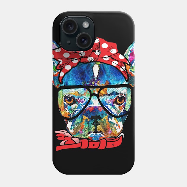 French Bulldog Phone Case by Simpsonfft