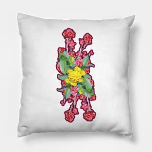 Floral Pattern Pillow