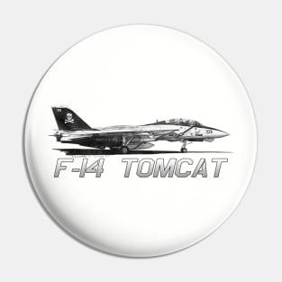 F14 Tomcat VF-103 Jolly Rogers Pin