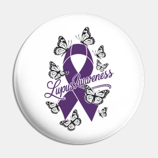 Lupus Awareness Pin