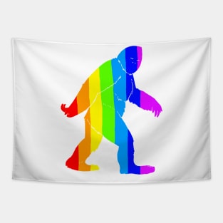 Pride Bigfoot Tapestry