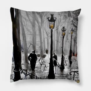 Lamps of Paris Pillow