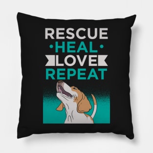 ANIMAL RESCUE: Rescue Heal Love Pillow