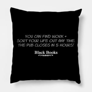 Black Books - Pub! Pillow