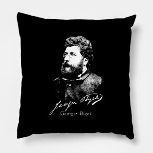 Georges Bizet. French composer. Classical Music. Pillow