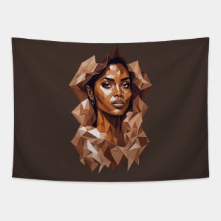 Beautiful Brown woman Tapestry