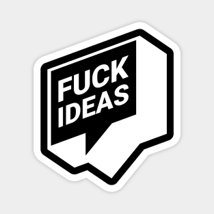 F. ideas (white) Magnet