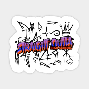 Funny Graduation, Graffiti Class Of 2025 Magnet