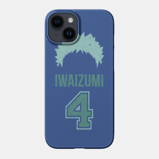 Haikyuu Anime Phone Case - Jersey Number l Hajime Iwaizumi by merchxwear@gmail.com