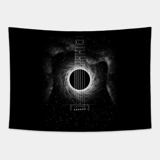 Black Hole Acoustic Guitar Tapestry