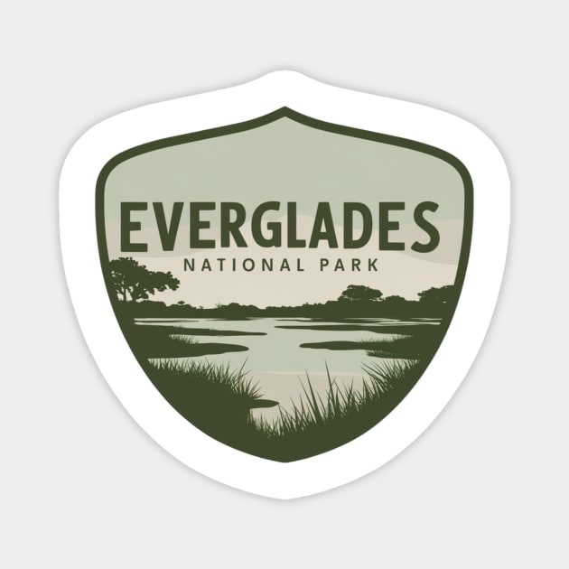 Everglades National Park Florida Bay Magnet by Perspektiva