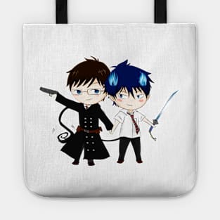 Rin & Yukio Chibi! Tote