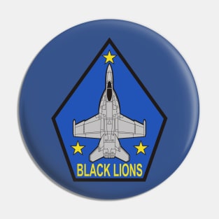 VFA-213 Blacklions - F/A-18 Pin