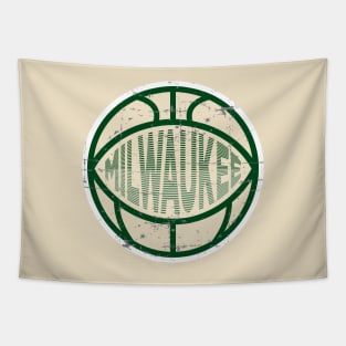 Milwaukee Basketball 2 Tapestry