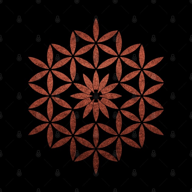 The flower of Life - Copper by SacredConexion