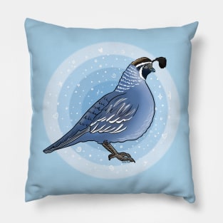 Californian Quail Pillow