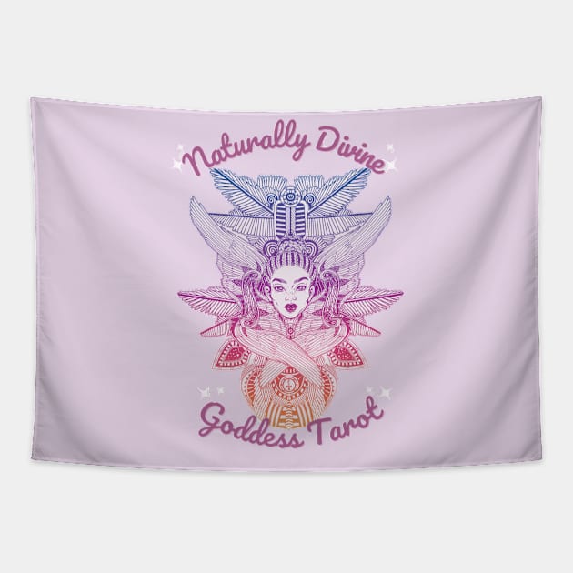 Naturally Divine Goddess Tarot Shirts Tapestry by Naturally Divine Goddess Tarot