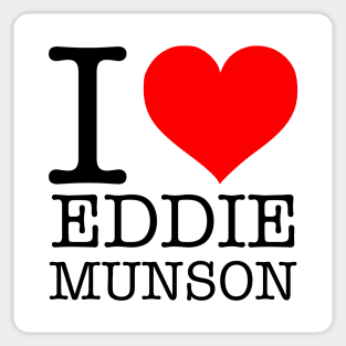 eddie munson playing guitar Sticker for Sale by CallistoVapor