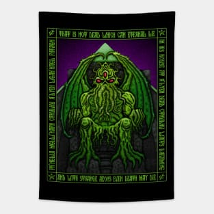 Cthulhu Icon 2 - Azhmodai 2019 Tapestry