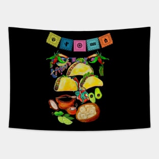 The best restaurant for you tortilla tacos al pastor Tapestry