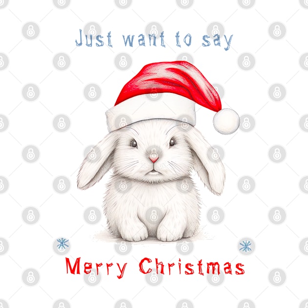 Christmas bunny by NATLEX