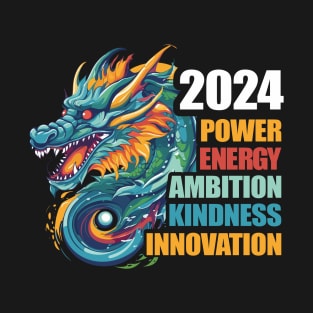 Chinese New Year Tshirt Gift, Dragon Shirt, 2024 New Year, Year of the Dragon, Lunar New Year, CNY 2024, Vietnamese New Year, Tet 2024 T-Shirt