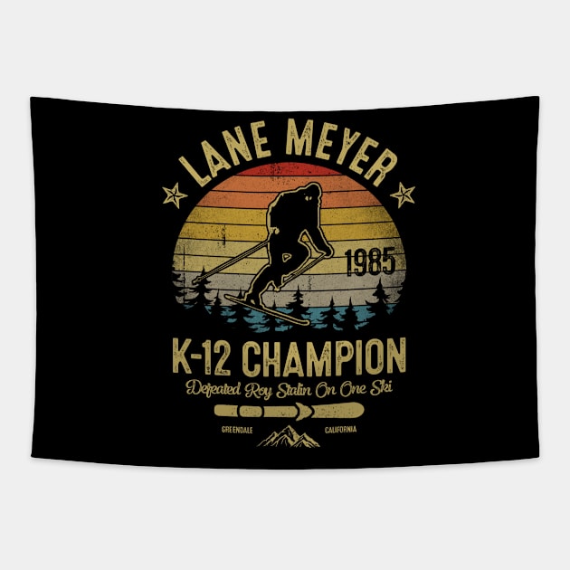 Lane Meyer K12 Champion 1985 Vintage Retro Tapestry by TeeA