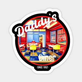 Daddy's Diner Magnet