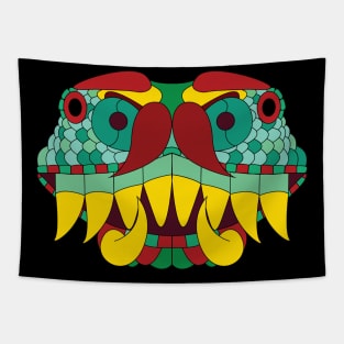 Snake Head Tapestry