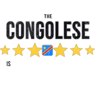 Have No Fear The Congolese Is Here - Gift for Congolese From Democratic Republic Of Congo Magnet
