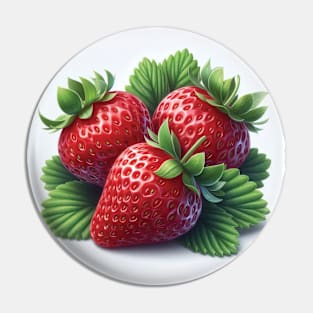 Beautiful Strawberry Pin