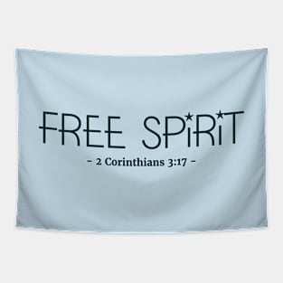 Free Spirit bible quote Tapestry