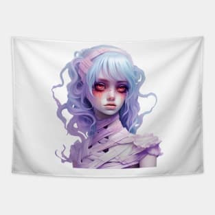 Pastel Goth Mummy Woman Tapestry