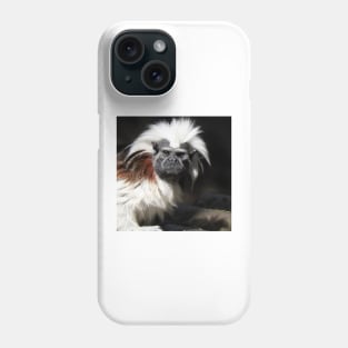 Cotton-top Tamarin Phone Case