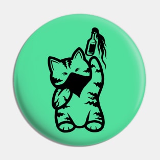 Maneki Neko Riot Pin