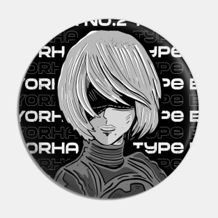 Nier Automata 2B Type Pin