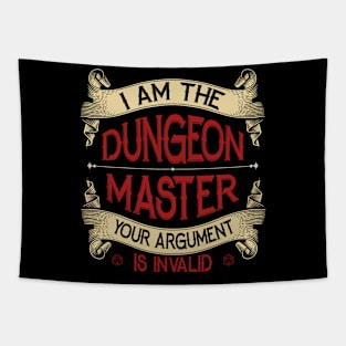 I Am The Dungeon Master Your Argument Is Invalid Tapestry